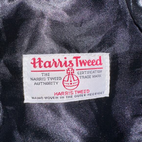 Lands End x Harris Tweed Wool Classic Bucket Hat Cap Mens Size Small Herringbone - Picture 6 of 8